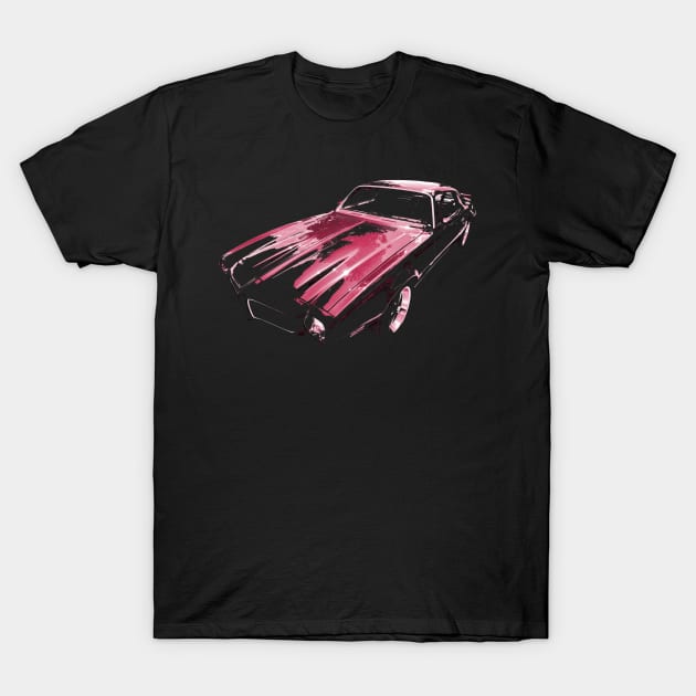 '71 Rosewood Bird T-Shirt by MotorPix